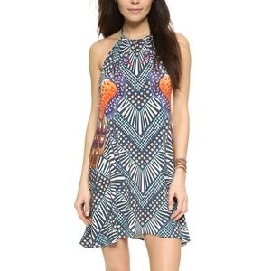 Mara Hoffman peacock swing dress NWOT